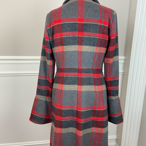 Stetson Ladies Collection,1498 Coat/Jacket grey wool, plaid, Size S, western - Picture 6 of 12